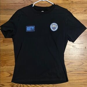 Manchester City Black T-Shirt